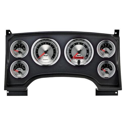 Autometer Direct Fit Dash Kit, (3 3/8" X2, 2 1/16" X4), Chevy S10 Truck 94-97, American Muscle, Amer