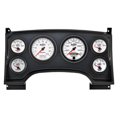Autometer Direct Fit Dash Kit, (3 3/8" X2, 2 1/16" X4), Chevy S10 Truck 94-97, Phantom Ii, Phantom I