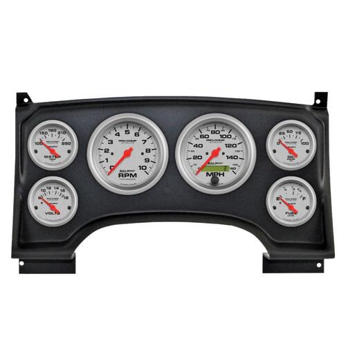 Autometer Direct Fit Dash Kit, (3 3/8" X2, 2 1/16" X4), Chevy S10 Truck 94-97, Ultra-Lite, Ultra-Lit