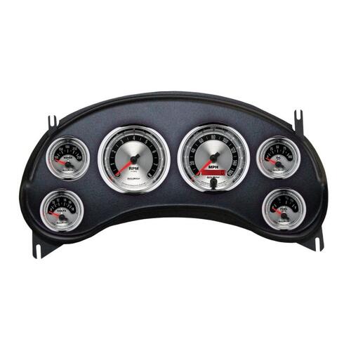 Autometer Direct Fit Dash Kit, (3 3/8" X2, 2 1/16" X4), Chevy S10 Truck 98-04, American Muscle, Amer