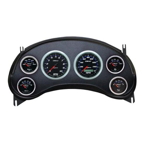 Autometer Direct Fit Dash Kit, (3 3/8" X2, 2 1/16" X4), Chevy S10 Truck 98-04, Cobalt, Cobalt