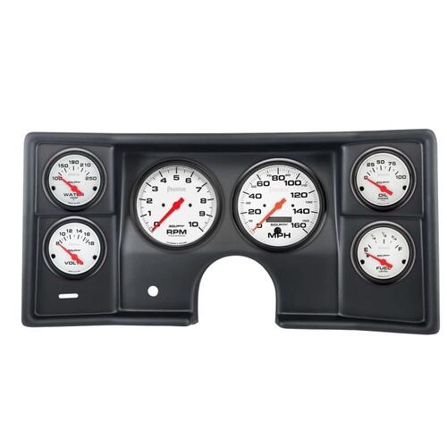 Autometer Direct Fit Dash Kit, (5" X2, 2 5/8" X4), Malibu/El Camino/Montecarlo 78-81, Phantom, Phant