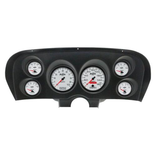 Autometer Direct Fit Dash Kit, (5" X2, 2 5/8" X4), Ford Mustang 69-70, Phantom Ii, Phantom Ii