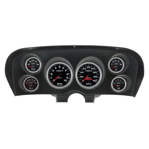 Autometer Direct Fit Dash Kit, (5" X2, 2 5/8" X4), Ford Mustang 69-70, Sport-Comp Ii, Sport-Comp Ii
