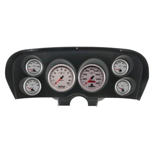 Autometer Direct Fit Dash Kit, (5" X2, 2 5/8" X4), Ford Mustang 69-70, Ultra-Lite Ii, Ultra-Lite Ii