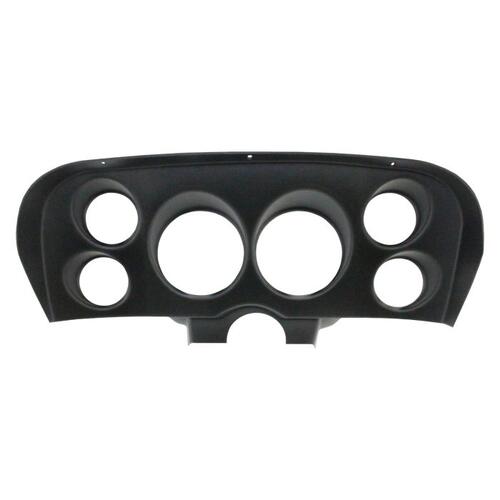 Autometer Gauge Mount, Direct Fit, (5" X2, 2 5/8" X4), Ford Mustang 69-70, Mounting Solutions