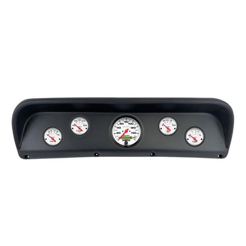 Autometer Direct Fit Dash Kit, (3 3/8" X1, 2 1/16" X4), Ford F100 67-72, Phantom, Phantom