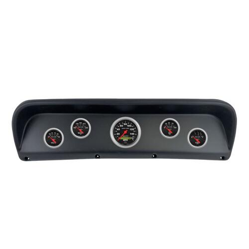 Autometer Direct Fit Dash Kit, (3 3/8" X1, 2 1/16" X4), Ford F100 67-72, Sport-Comp, Sport-Comp