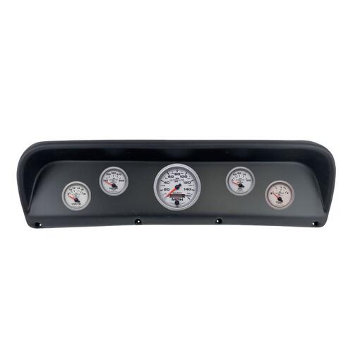 Autometer Direct Fit Dash Kit, (3 3/8" X1, 2 1/16" X4), Ford F100 67-72, Ultra-Lite Ii, Ultra-Lite I