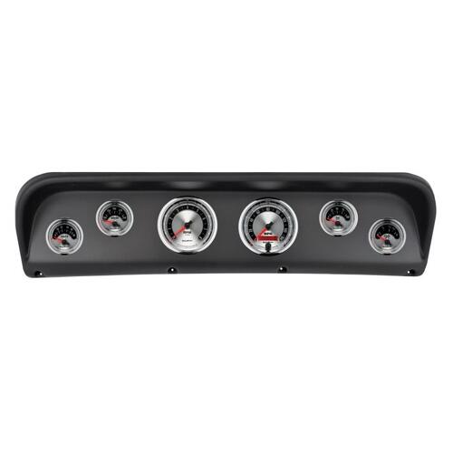 Autometer Direct Fit Dash Kit, (3 3/8" X2, 2 1/16" X4), Ford F100 67-72, American Muscle, American M