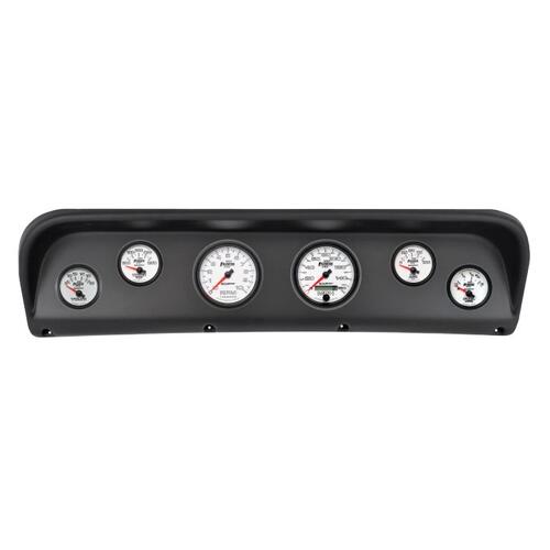 Autometer Direct Fit Dash Kit, (3 3/8" X2, 2 1/16" X4), Ford F100 67-72, Phantom Ii, Phantom Ii