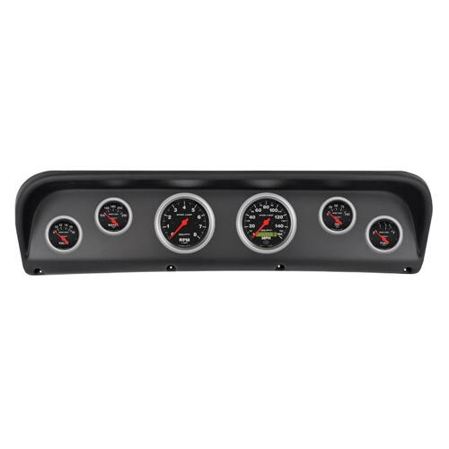 Autometer Direct Fit Dash Kit, (3 3/8" X2, 2 1/16" X4), Ford F100 67-72, Sport-Comp, Sport-Comp
