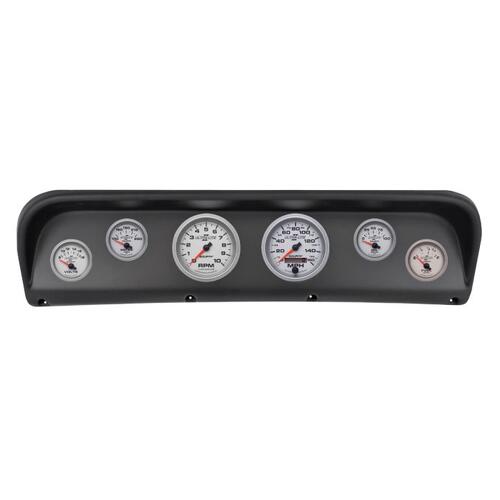 Autometer Direct Fit Dash Kit, (3 3/8" X2, 2 1/16" X4), Ford F100 67-72, Ultra-Lite Ii, Ultra-Lite I