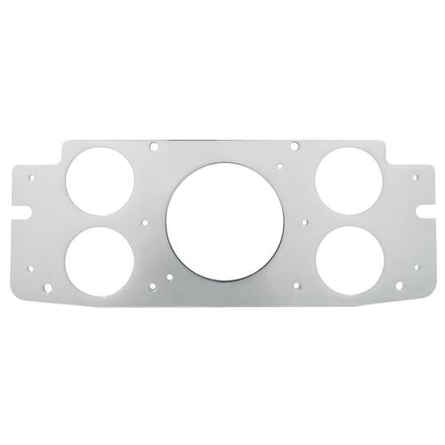Autometer Dash Panel, Ford Truck, `57-60, Billet, 3-3/8"X1, 2-1/16"X4, Mounting Solutions