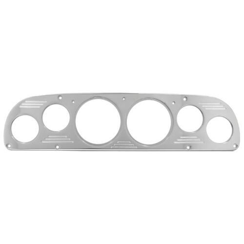 Autometer Dash Panel, Ford Truck, `57-60, Billet, 3-3/8"X2, 2-1/16"X4, Mounting Solutions