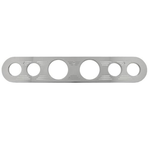 Autometer Dash Panel, Ford Truck, `67-72, Billet, 3-1/8"X2, 2-1/16"X4, Mounting Solutions