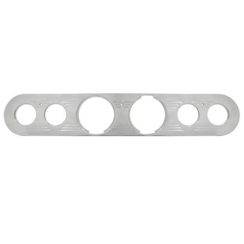 Autometer Dash Panel, Ford Truck, `67-72, Billet, 3-3/8"X2, 2-1/16"X4, Mounting Solutions