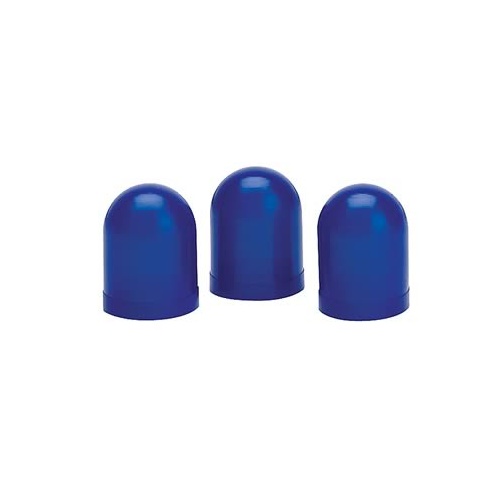 Autometer LIGHT BULB BOOTS, Blue, QTY. 3