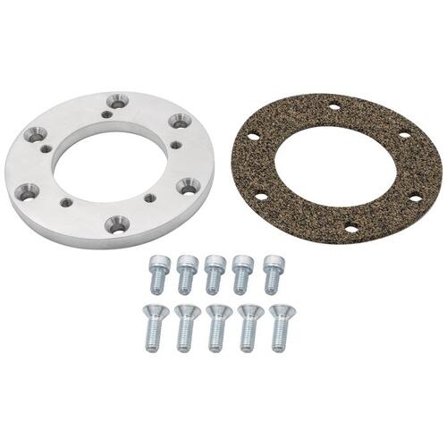 Autometer Adapter Plate, For 5 Bolt Fuel Level Sensor To 6 Bolt Mounting Flange, Accessories