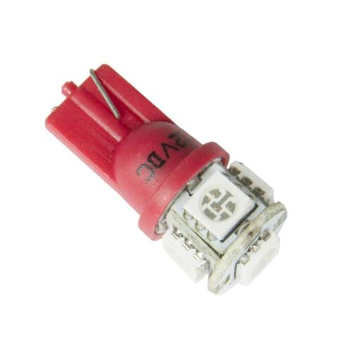 Autometer Led Bulb, Replacement, T3 Wedge, Red, Accessories