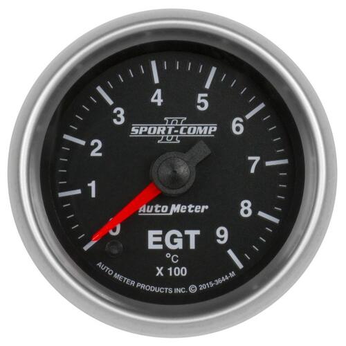 Autometer Gauge, Pyrometer (Egt), 2 1/16", 900ºc, Digital Stepper Motor, Sport-Comp Ii, Sport-Comp I