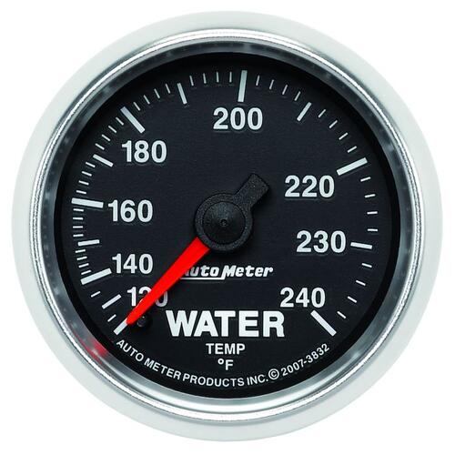 Autometer Gauge, Water Temp, 2 1/16", 120-240ºf, Mechanical, Gs, Gs
