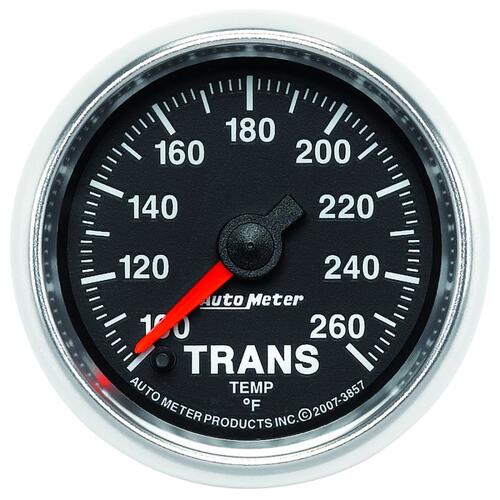 Autometer Gauge, Transmission Temp, 2 1/16", 100-260ºf, Digital Stepper Motor, Gs, Gs
