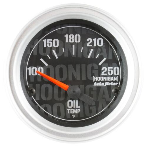 Autometer Gauge, Oil Temp, 2 1/16", 100-250ºf, Electric, Hoonigan, Hoonigan