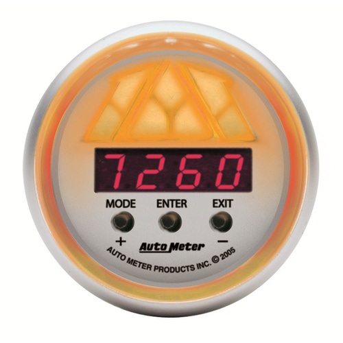 Autometer Gauge, Shift Light, Digital RPM w/ MULTI-COLOR LED LIGHT, DPSS LEVEL 2, UL