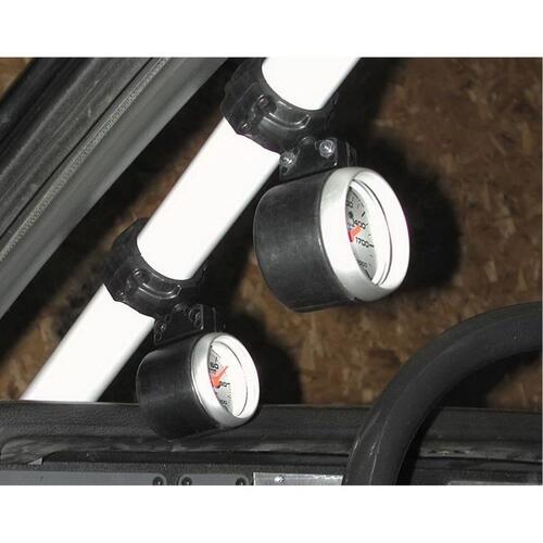 Autometer Gauge Mount, Roll Pod For 1.625" Roll Cage, Fits 2 1/16" Gauge, Black, Mounting Solutions