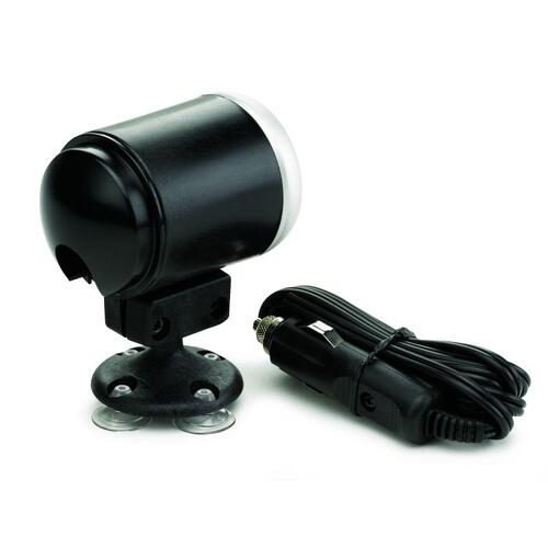 Autometer Gauge Mount, Single, 2 1/16", Black, Suction Type, Mounting Solutions