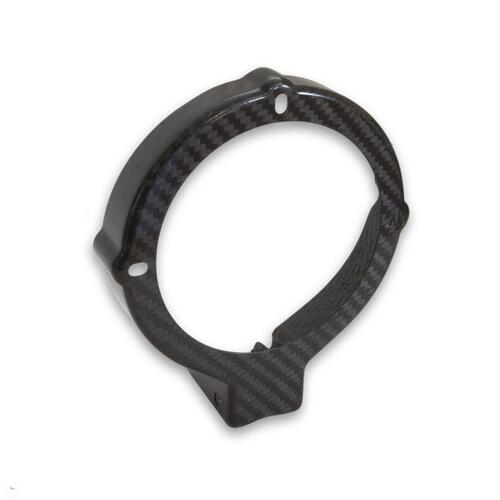 Autometer Tachometer Mount, Carbon Fiber, For 5" Elite Pit Road Speed Tachs, Accessories