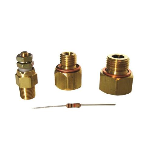 Autometer Gauge Install Kit For Ls Engines, Incl. Fittings, Short Temp Sensor, Manual, Accessories