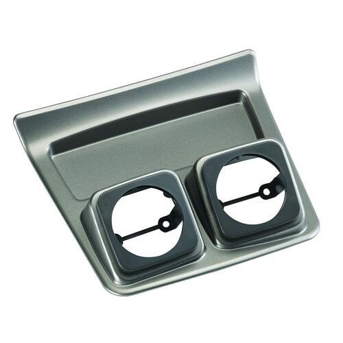 Autometer Gauge Mount, Direct Fit Shifter Console, Dual, 2 1/16", Camaro 10-15, Mounting Solutions