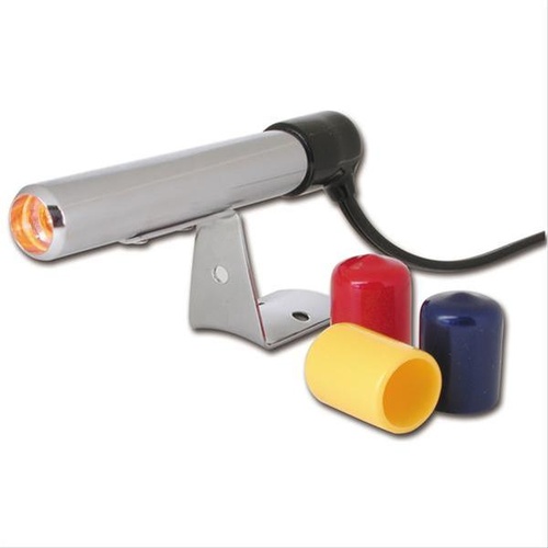 Autometer Shift Light, AMBER LED, PEDESTAL, Chrome, QUICK-Lite