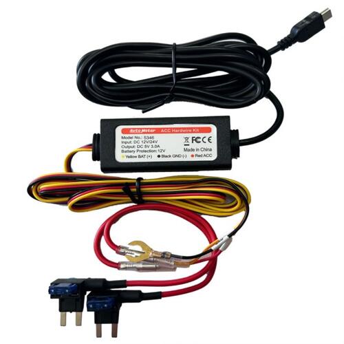 Autometer Kit, Parking Mode, Smart Acc For Dash Cam, Dash Cam