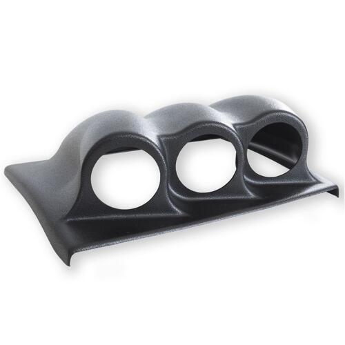 Autometer Gauge Mount, Direct Fit Dash Top, Triple, 2 1/16", Wrangler Jk 07-10, Mounting Solutions