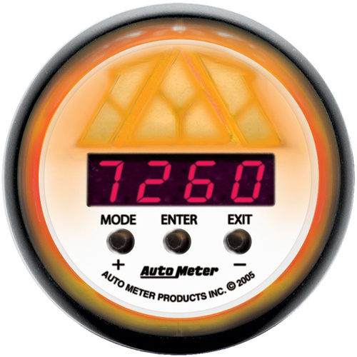 Autometer Gauge, Phantom, Shift Light, Digital RPM w/ MULTI-COLOR LED LIGHT, DPSS LEVEL 2,