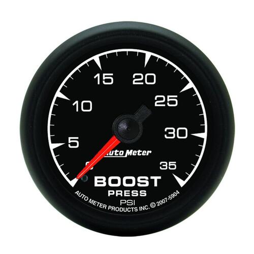 Autometer Gauge, Boost, 2 1/16", 35Psi, Mechanical, Es, Es