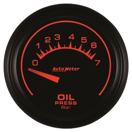Autometer Gauge, Oil Pressure, 2 1/16", 7 Bar, Electric, Es, Es