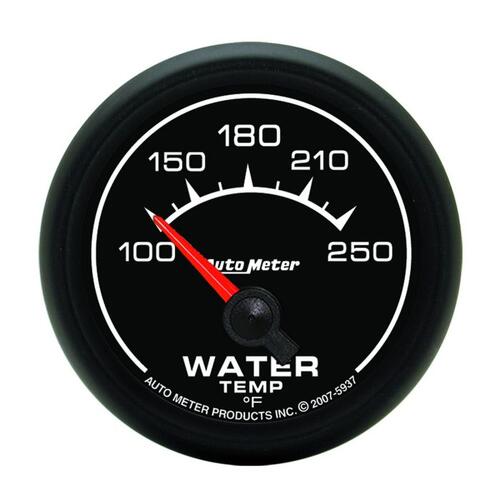 Autometer Gauge, Water Temp, 2 1/16", 100-250ºf, Electric, Es, Es