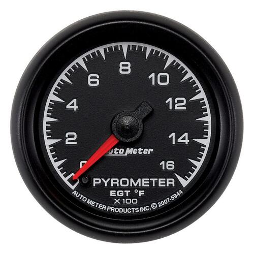 Autometer Gauge, Pyrometer (Egt), 2 1/16", 1600ºf, Digital Stepper Motor, Es, Es