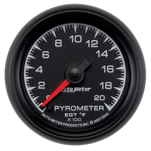 Autometer Gauge, Pyrometer (Egt), 2 1/16", 2000ºf, Digital Stepper Motor, Es, Es