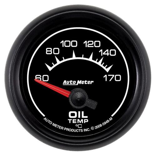 Autometer Gauge, Oil Temp, 2 1/16", 60-170ºc, Electric, Es, Es