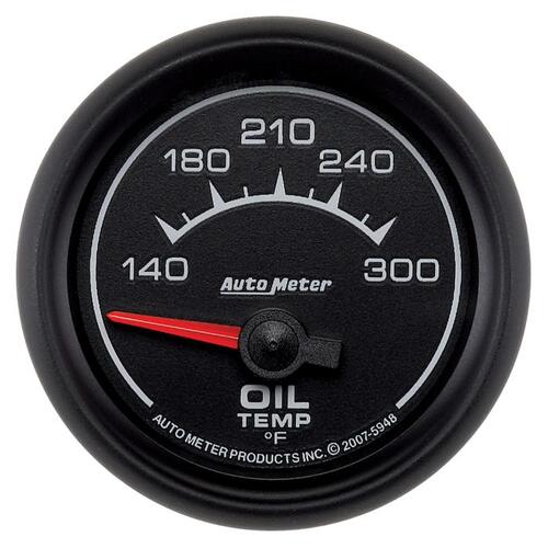 Autometer Gauge, Oil Temp, 2 1/16", 140-300ºf, Electric, Es, Es