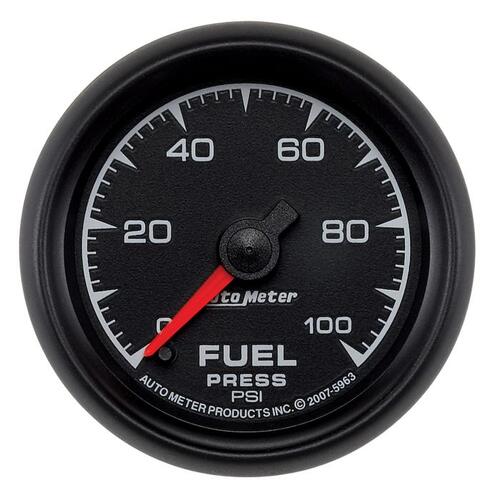 Autometer Gauge, Fuel Pressure, 2 1/16", 100Psi, Digital Stepper Motor, Es, Es