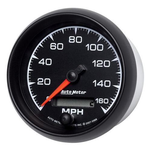 Autometer Gauge, Speedometer, 3 3/8", 160Mph, Elec. Programmable, Es, Es