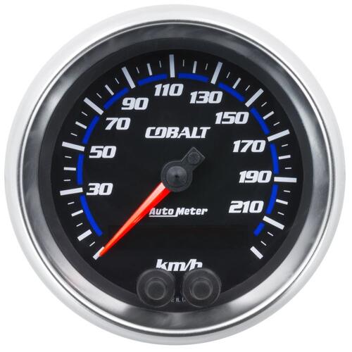 Autometer Gauge, Speedometer, 3 3/8", 225Km/H, Gps, Cobalt, Cobalt