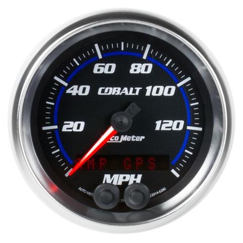 Autometer Gauge, Speedometer, 3 3/8", 140Mph, Gps, Cobalt, Cobalt