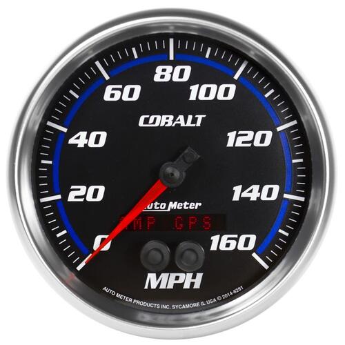 Autometer Gauge, Speedometer, 5", 160Mph, Gps, Cobalt, Cobalt